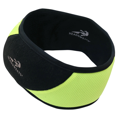 Headsweats Thermal Head Band Black/High Vis Yellow