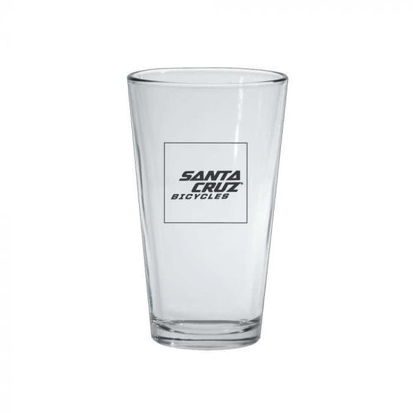 Santa Cruz Pint Glass A L Cycle Brandon Manitoba